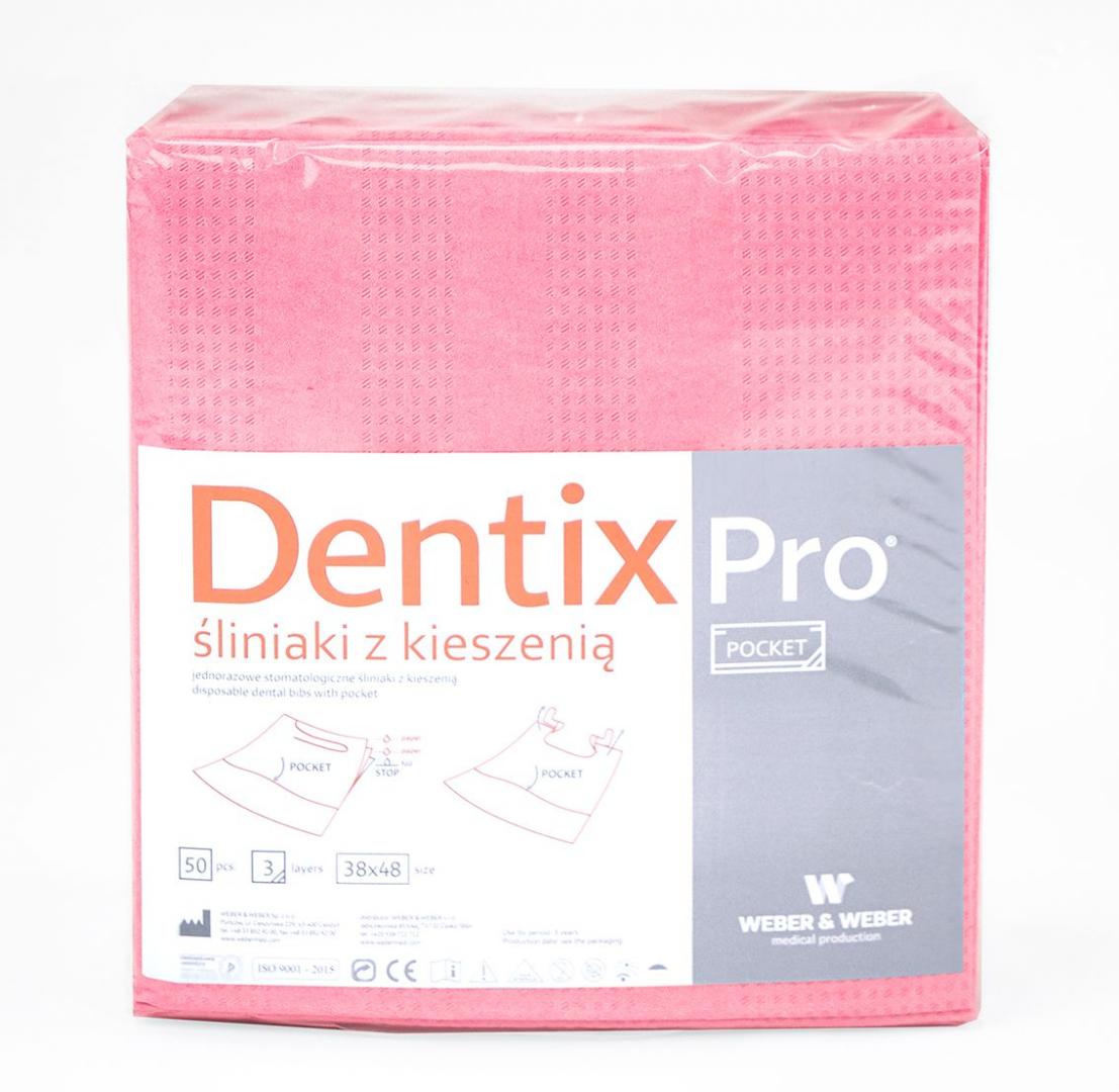 Dental bibs POCKET Pink