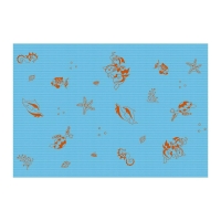 Sheets with cheerful prints Blue - 3