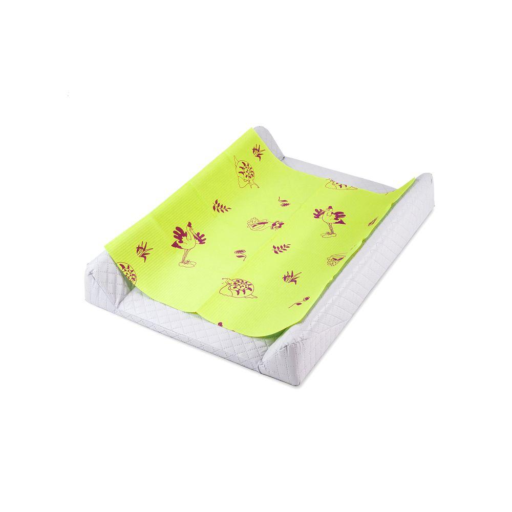 Baby changing mats with cheerful prints Lime