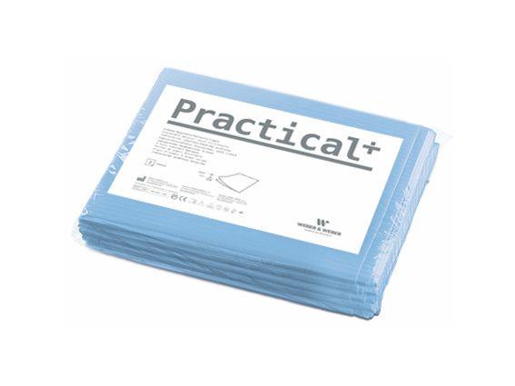 Medical sheets of paper-foil Blue