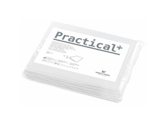 Medical sheets of paper-foil White