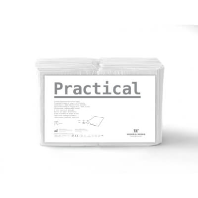 Медицинские простыни из бумаги-фольги Белый