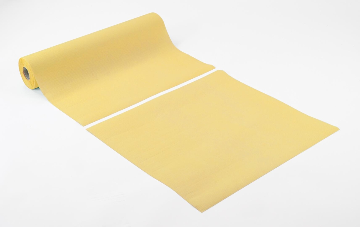 Medical couch cover paper-foil Yellow