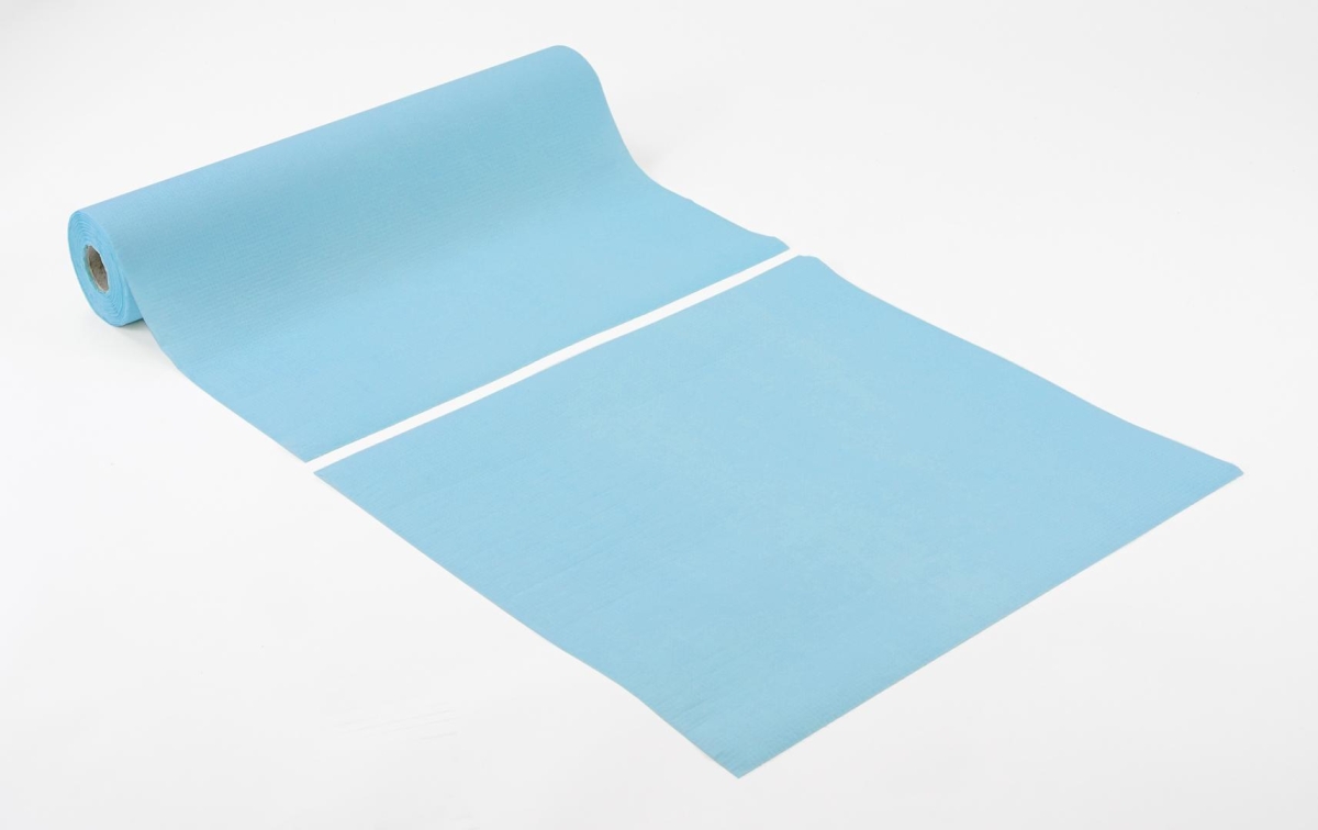 Medical couch cover paper-foil Blue