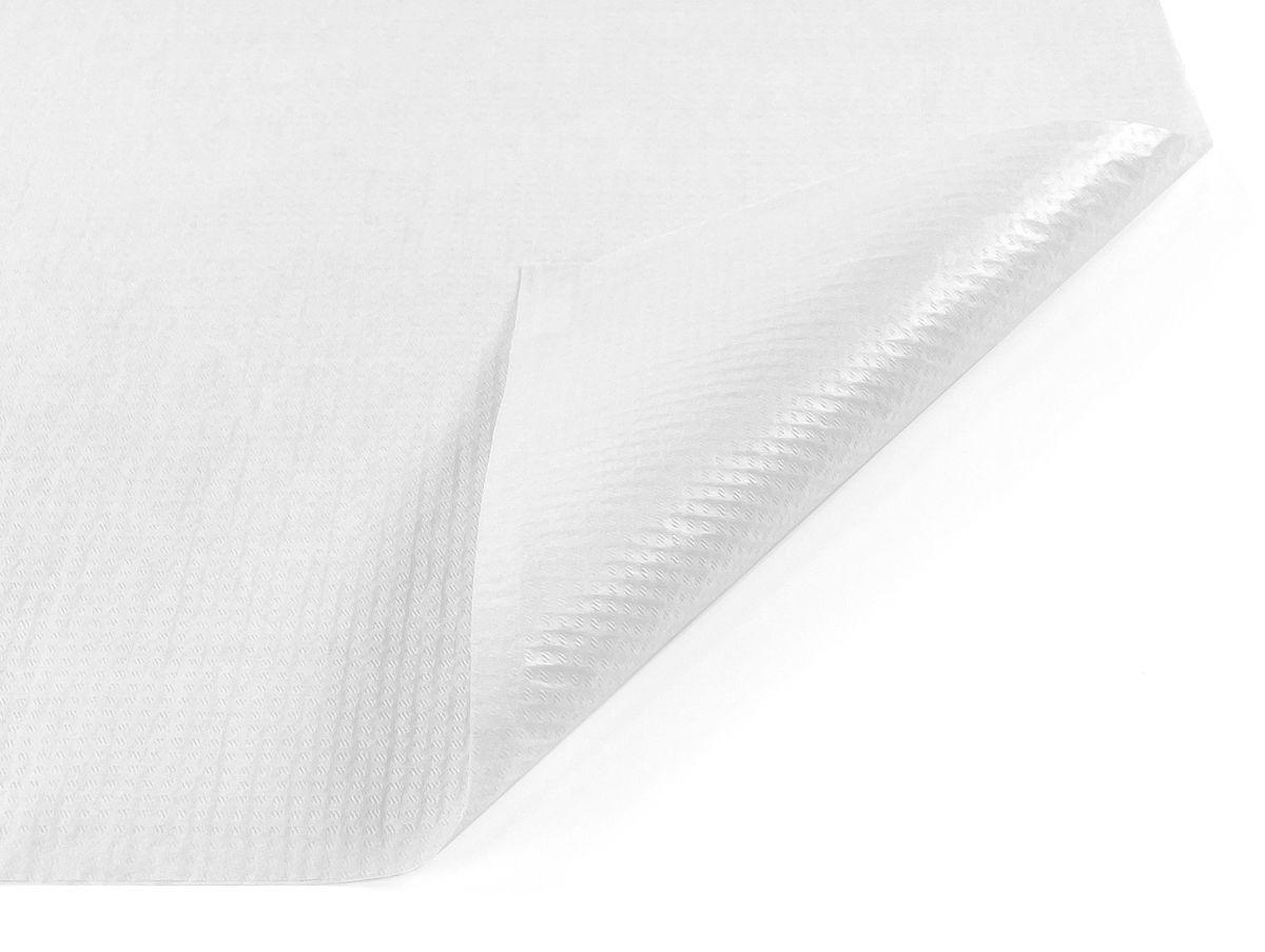 Medical couch cover paper-foil White